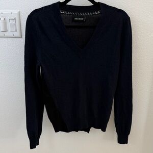 Zadig & Voltaire Classic Black V-Neck Sweater